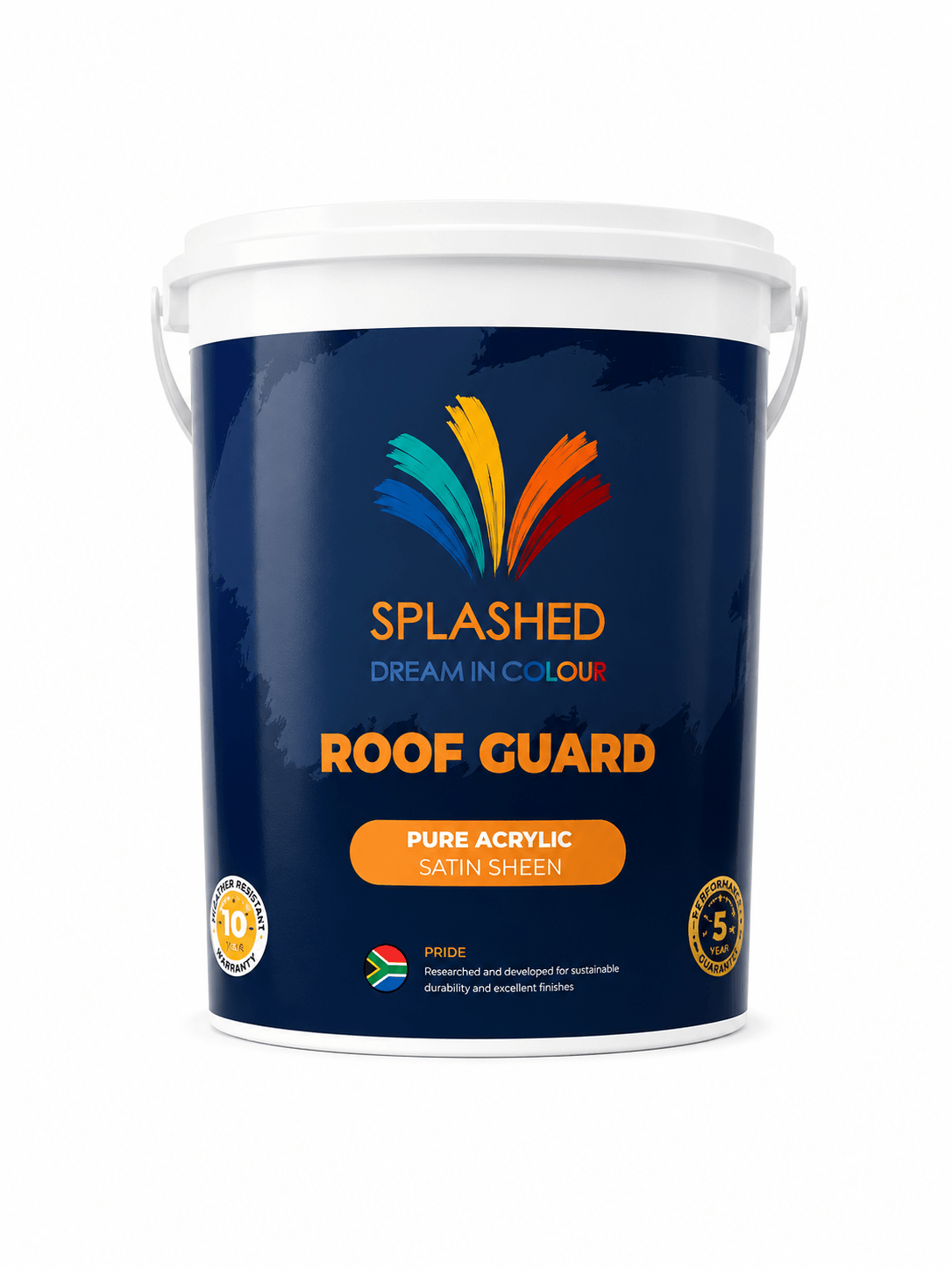 Home - Splashed ROOF GUARD 5L - paint colour