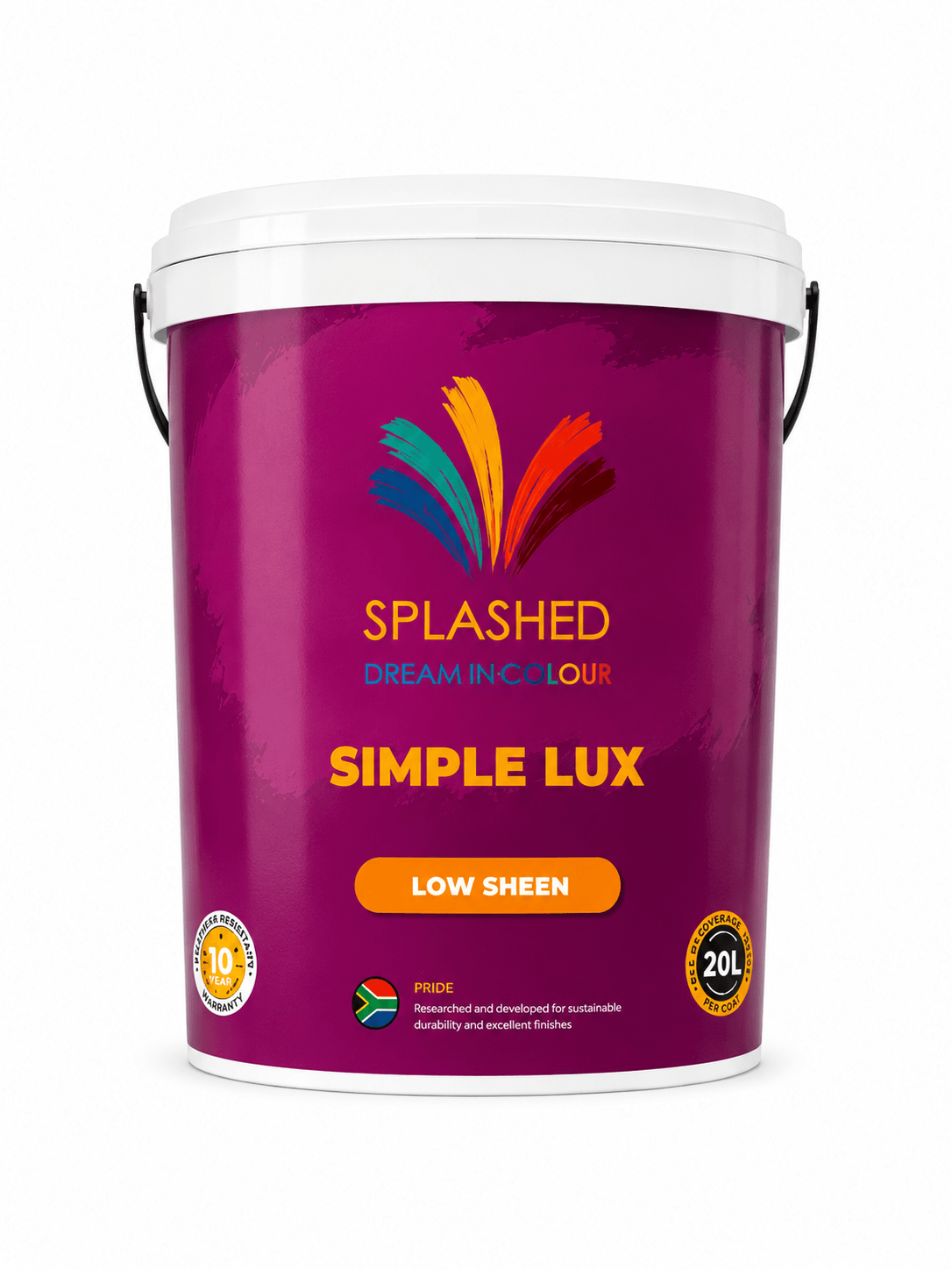 Home - Splashed Simple Lux (Low Sheen)